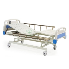 MY-R002B Medical Four-functions super low electric hospital bed