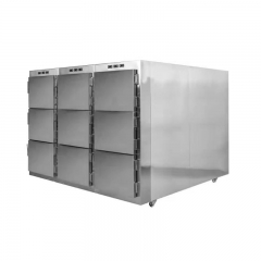 MY-U023A body freezer 9 Cabinets for adult