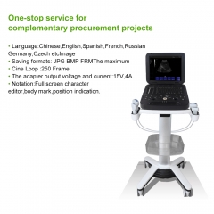 MY-A009A-B Protable Laptop ultrasound for hospital ultrasound scanning machine