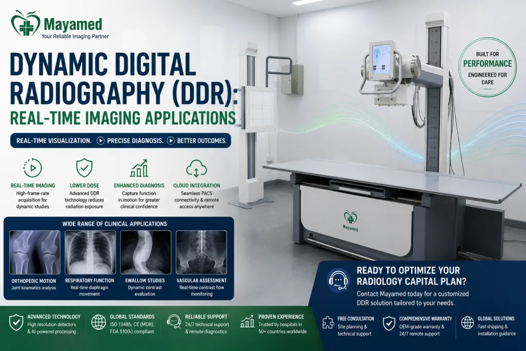 Dynamic Digital Radiography (DDR) Real-Time Imaging Applications